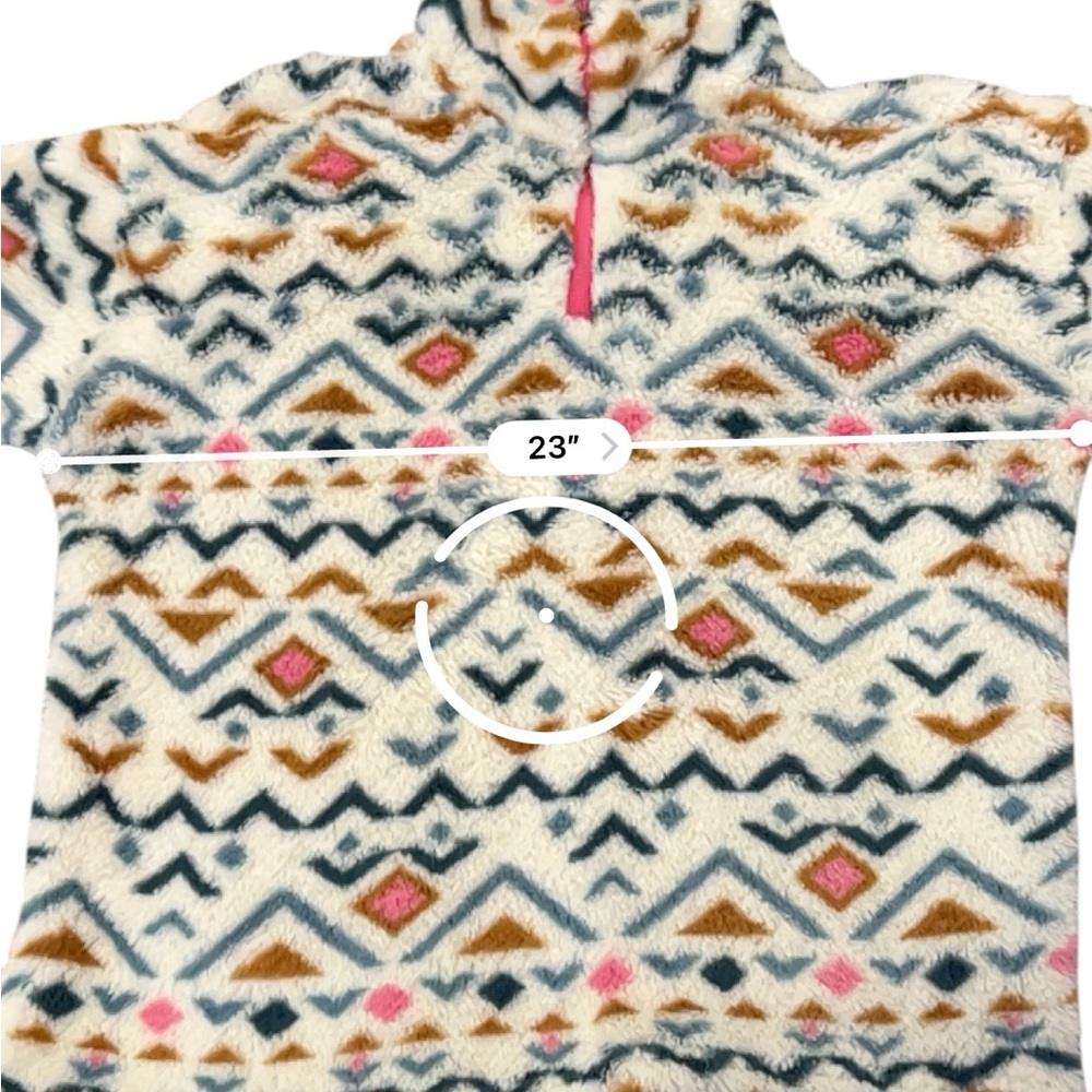 Eddie Bauer Ultra Soft Fleece Quarter Zip Long Sleeve Pullover Sweater, Large - Picture 9 of 10